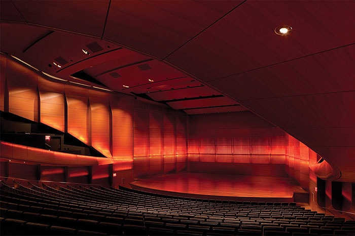 Alice Tully Hall at the Lincoln Center for Performing Arts