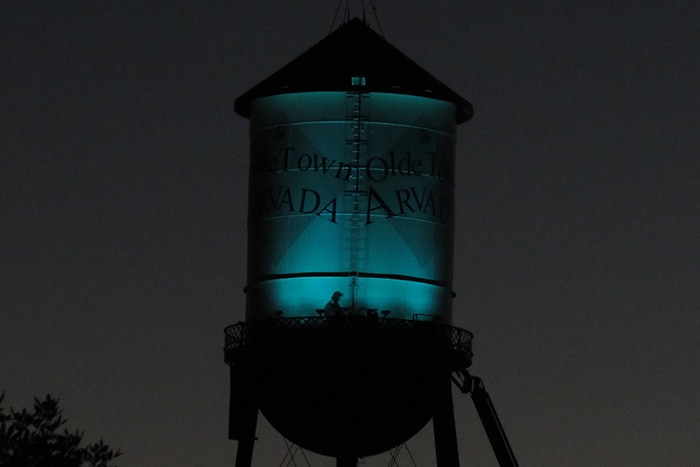 Olde Town Arvada Water Tower