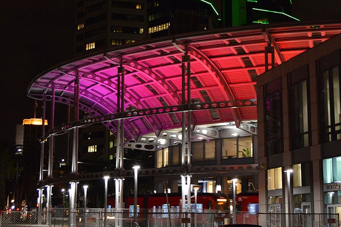 San Diego Trolley Station at One America Plaza