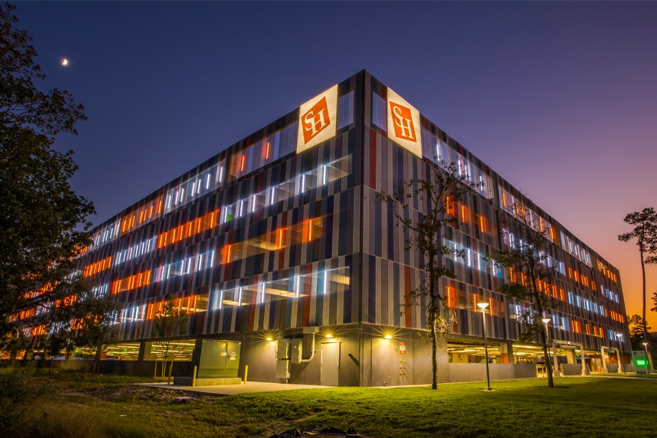 SHSU Parking Garage