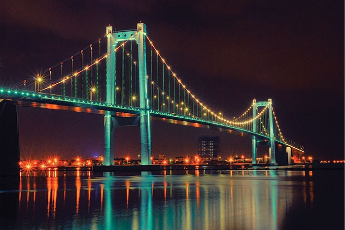 Thuan Phuoc Bridge Da Nang, Vietnam | Color Kinetics