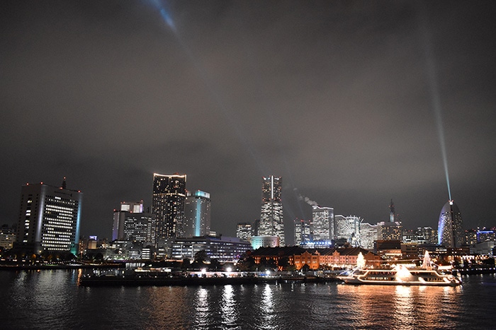 Yokohama Cross Night Illumination