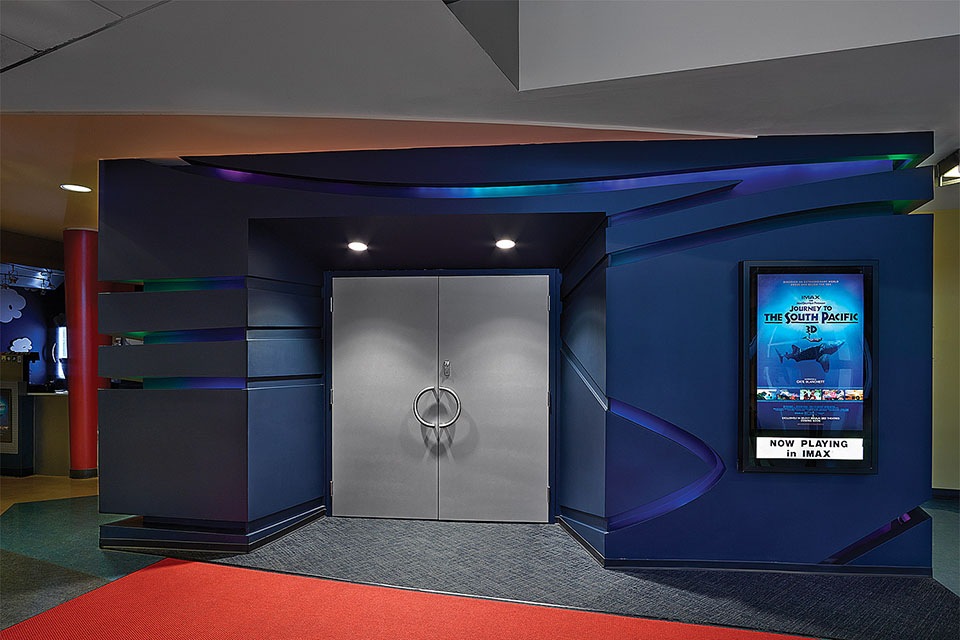 Imax Theatre Edmondton Alberta Canada Color Kinetics