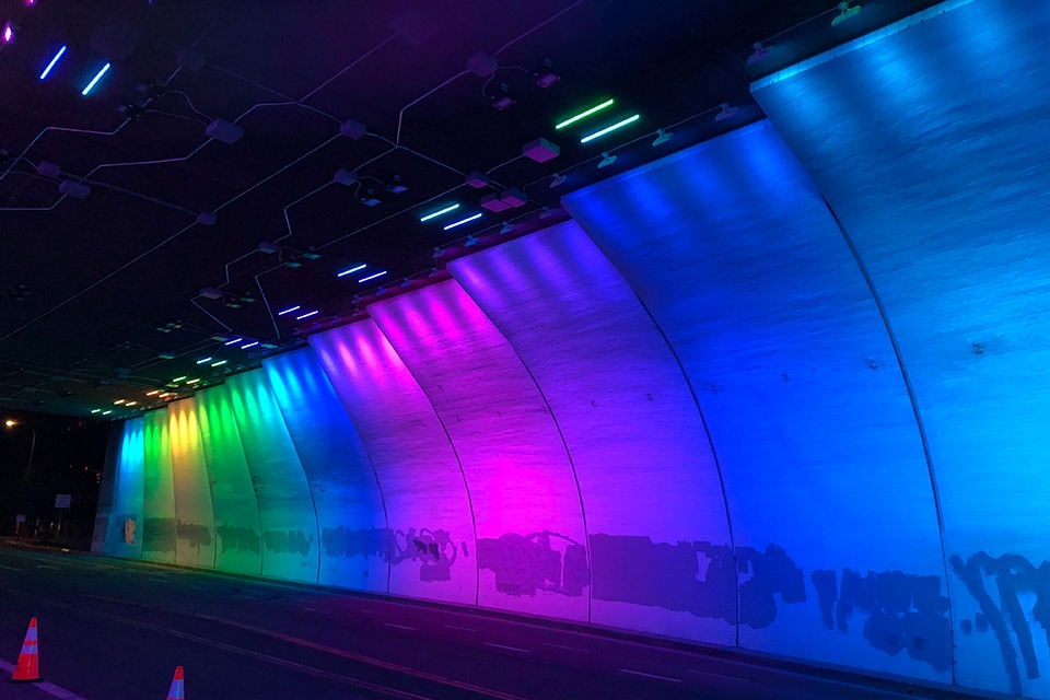 2nd Street Tunnel Color Kinetics 2nd Street Tunnel Color Kinetics