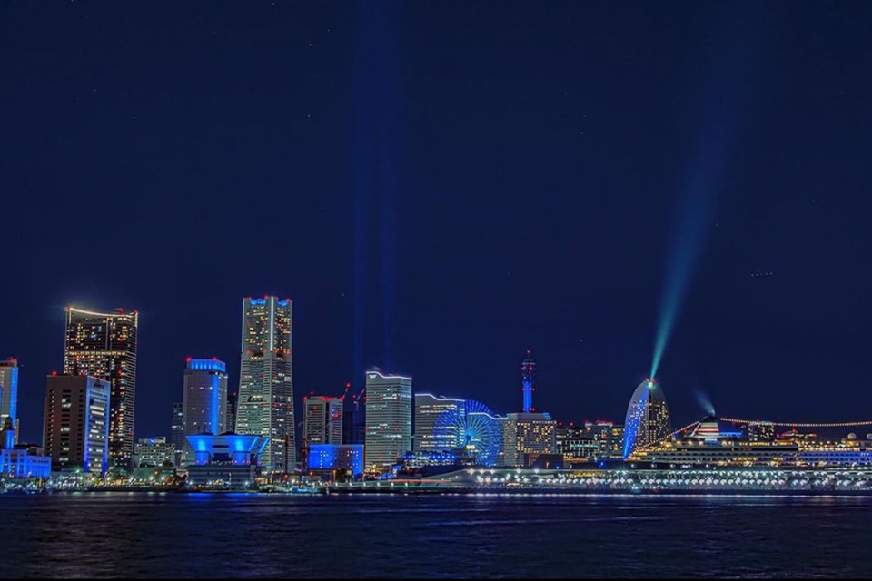 Yokohama Cross Night Illumination | Color Kinetics